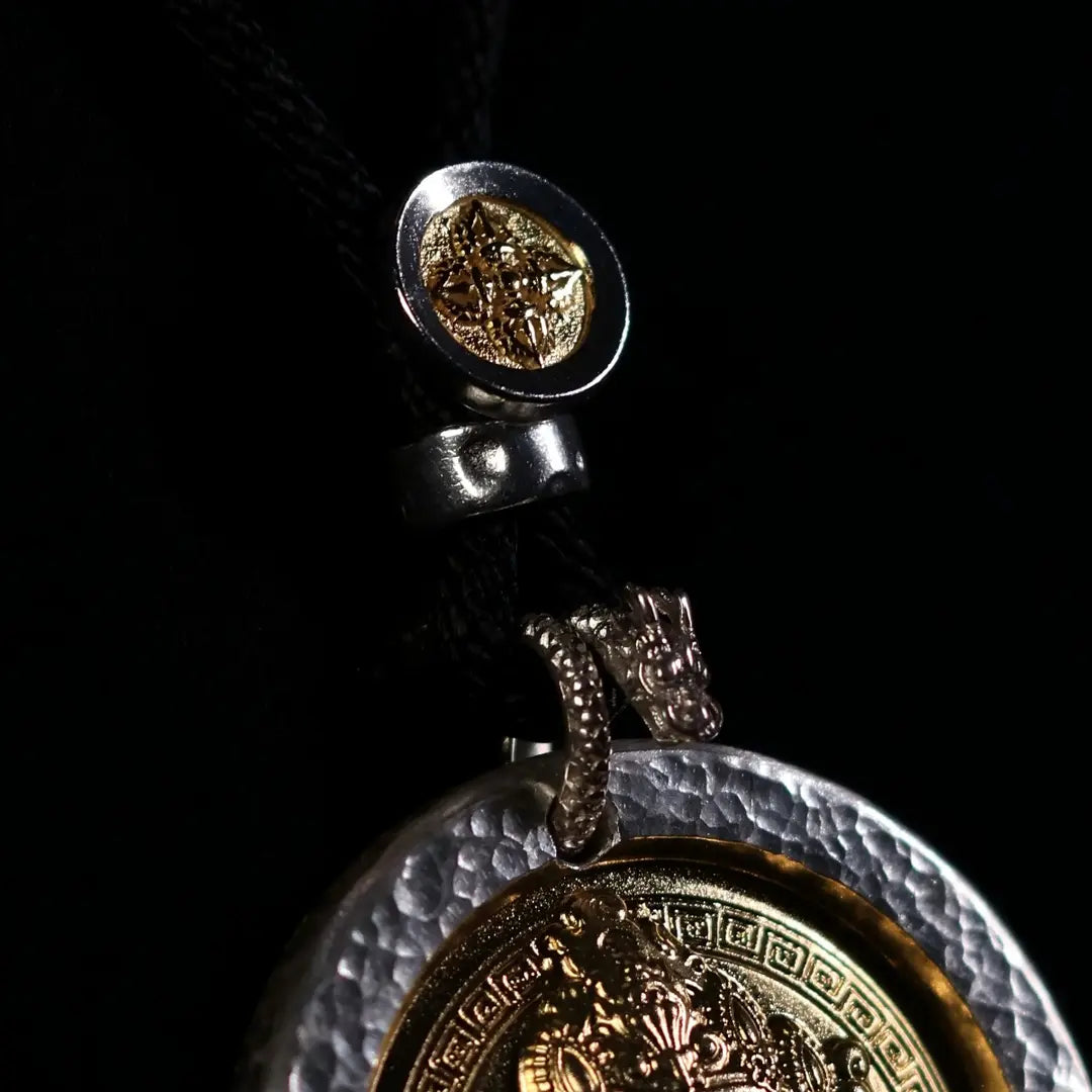 Yellow Jambhala S999 Silver Pendant-50g
