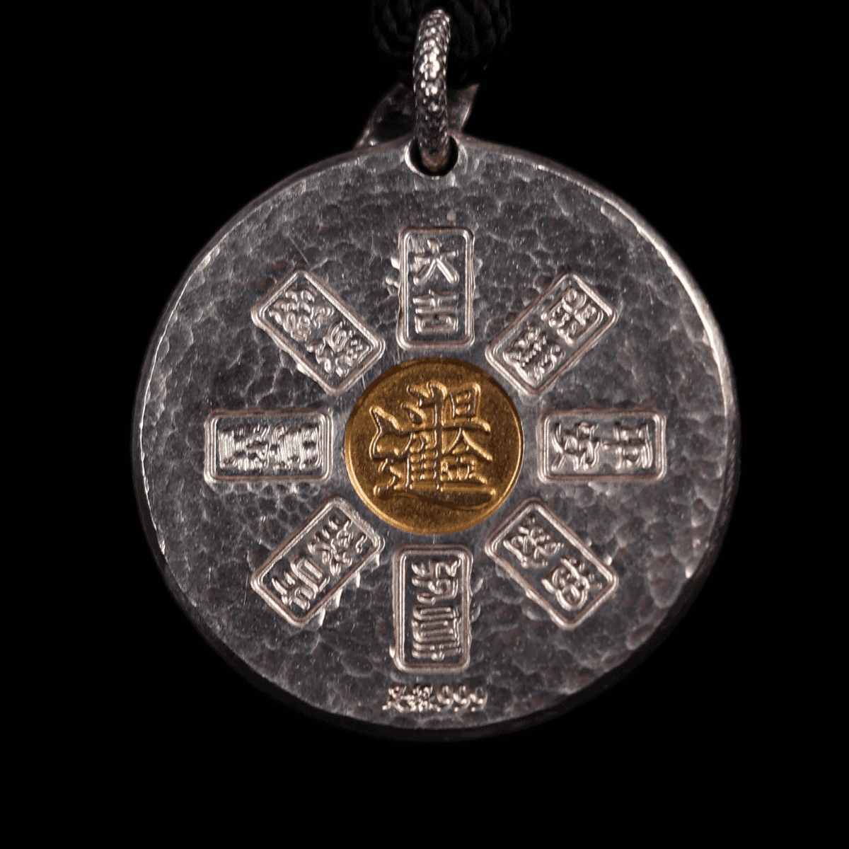 Yellow Jambhala Rhodium-Plated Necklace