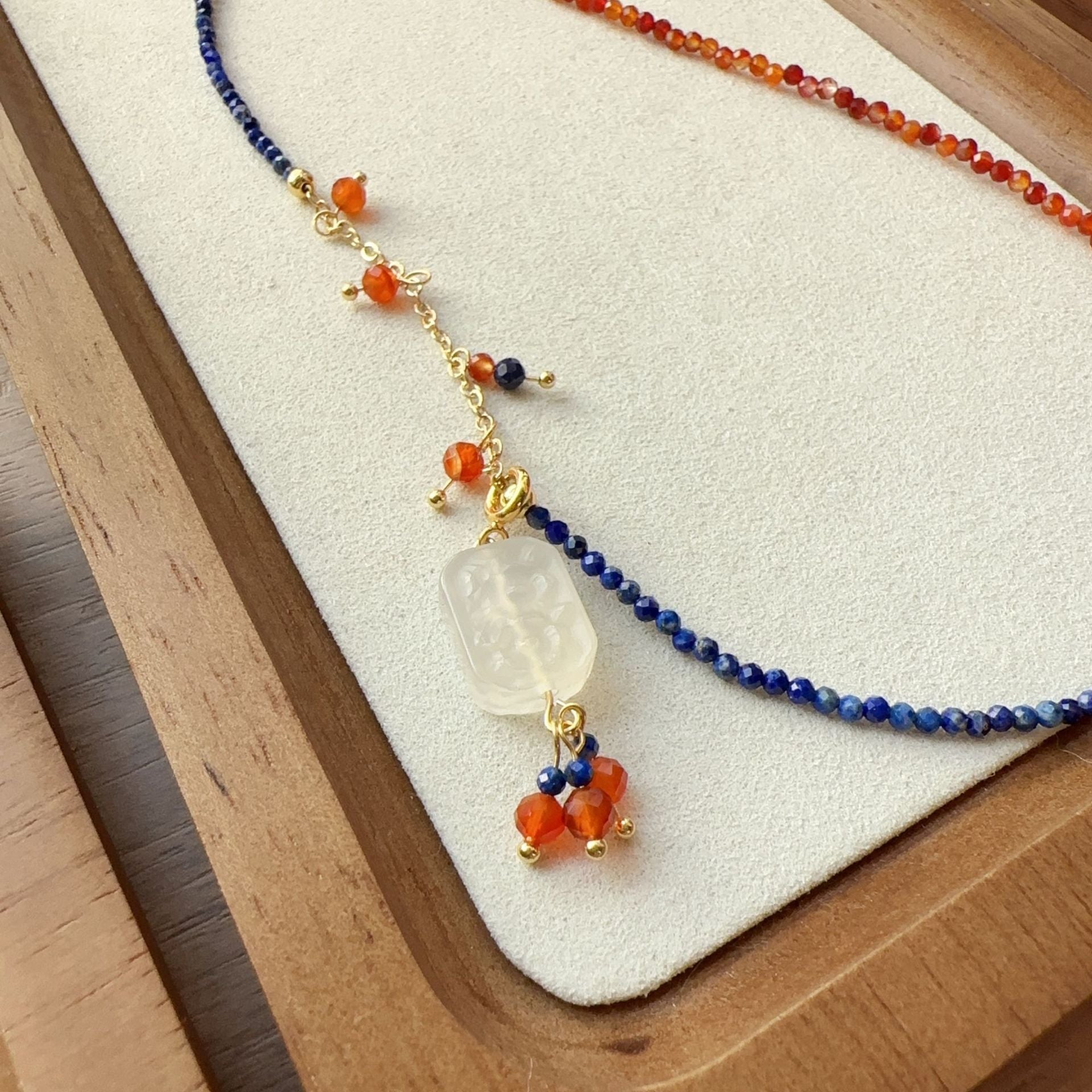 Jekira Lapis Lazuli & Agate Jewelry Set