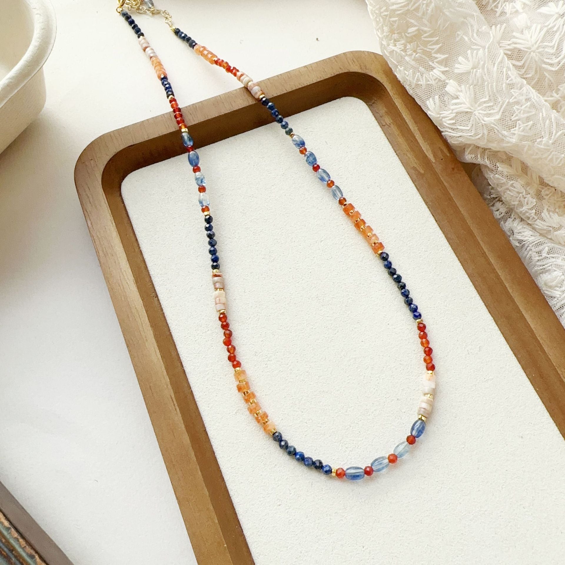 Jekira Dunhuang Lapis Lazuli & Gemstone Jewelry Set