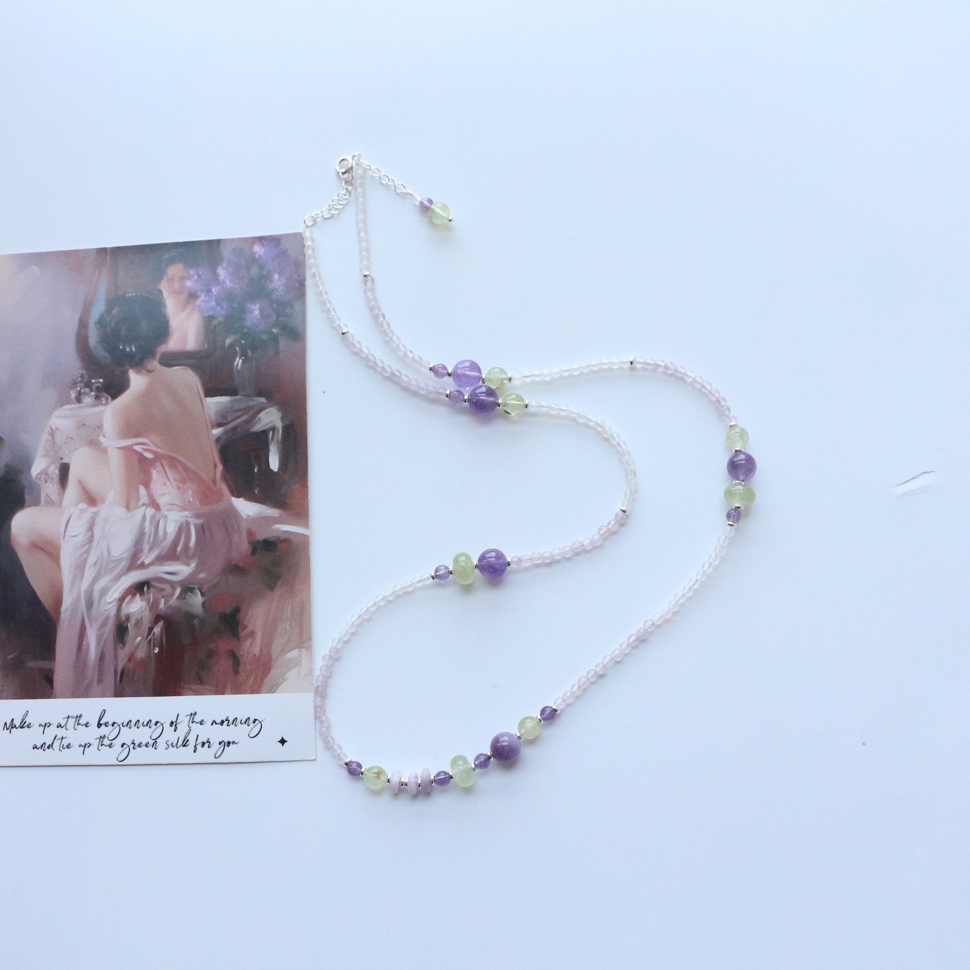 Jekira Amethyst & Lilac Stone Necklace