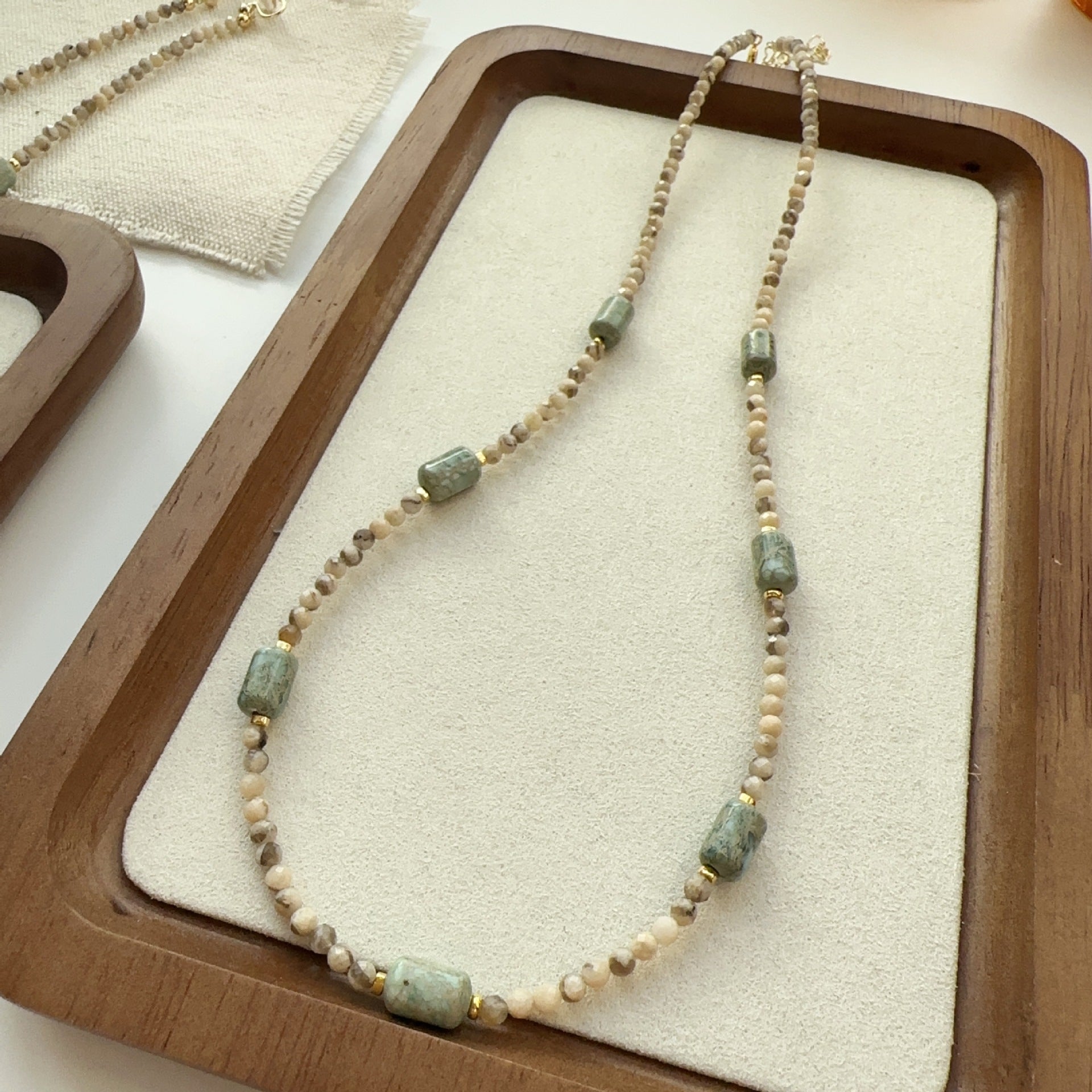 Jekira Green Gemstone Jewelry Set