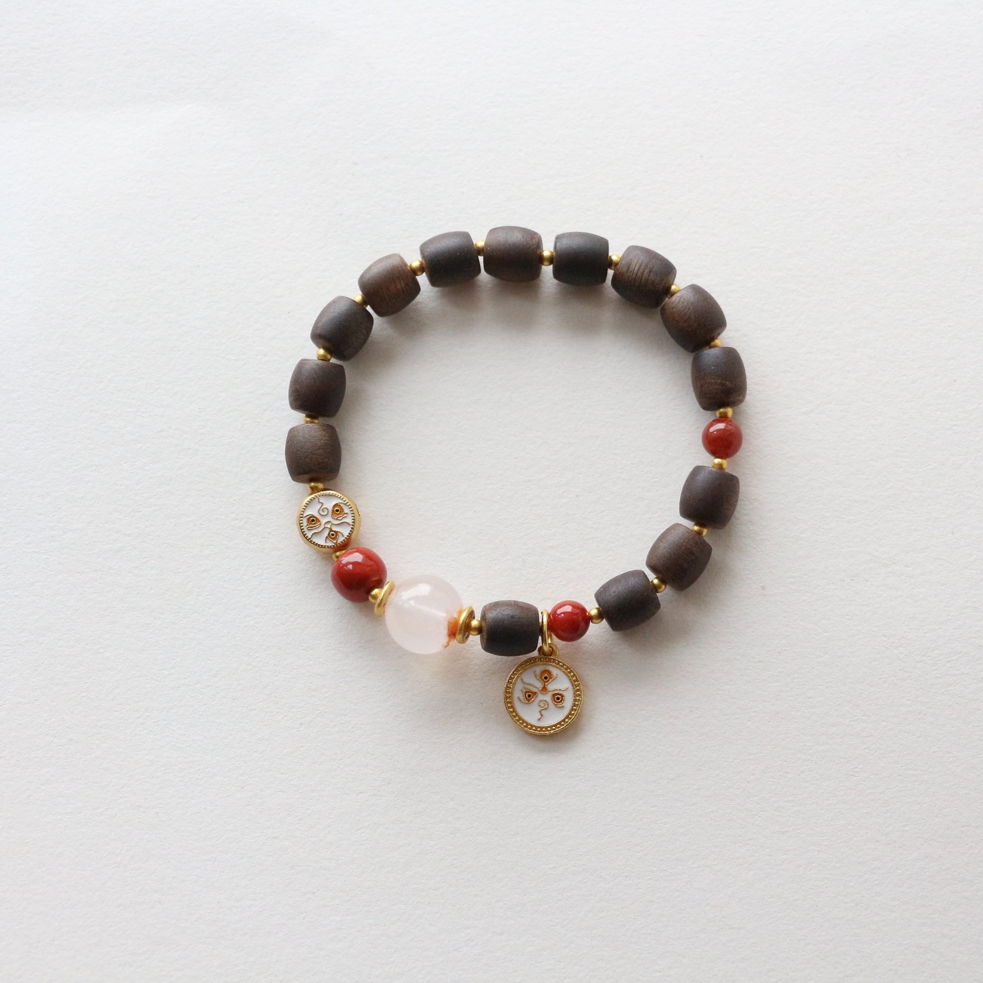 JEKIRA Kyara Wood & Nanhong Delicate Bracelet Duo