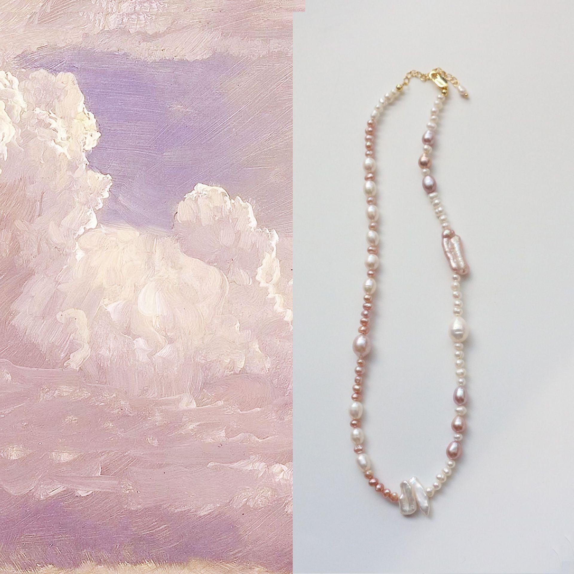 Jekira Baroque Pearl Necklace