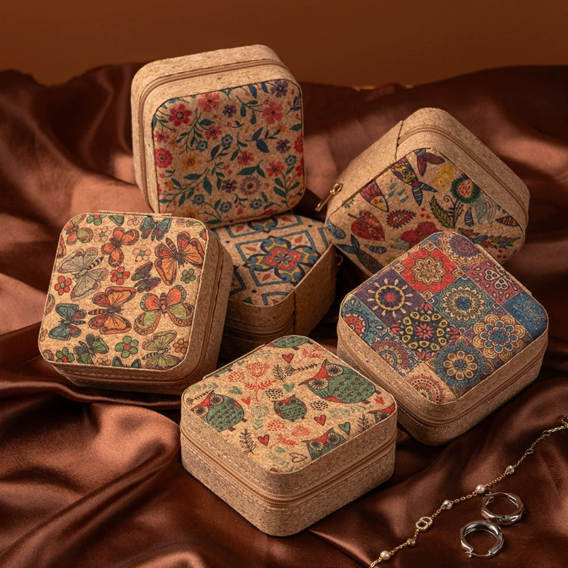 JEKIRA Vintage Travel Jewelry Box