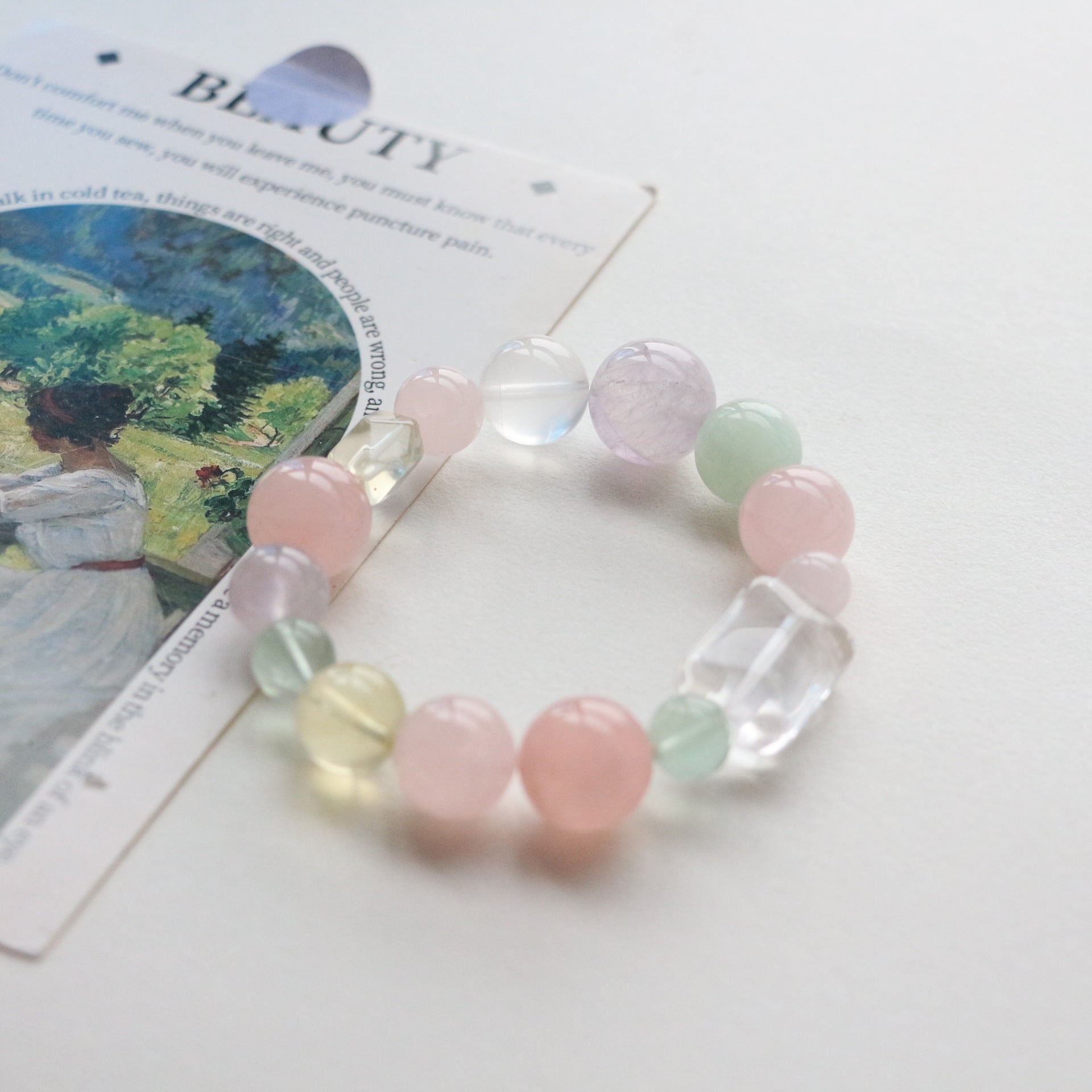 JEKIRA Rainbow Crystal Healing Bracelet