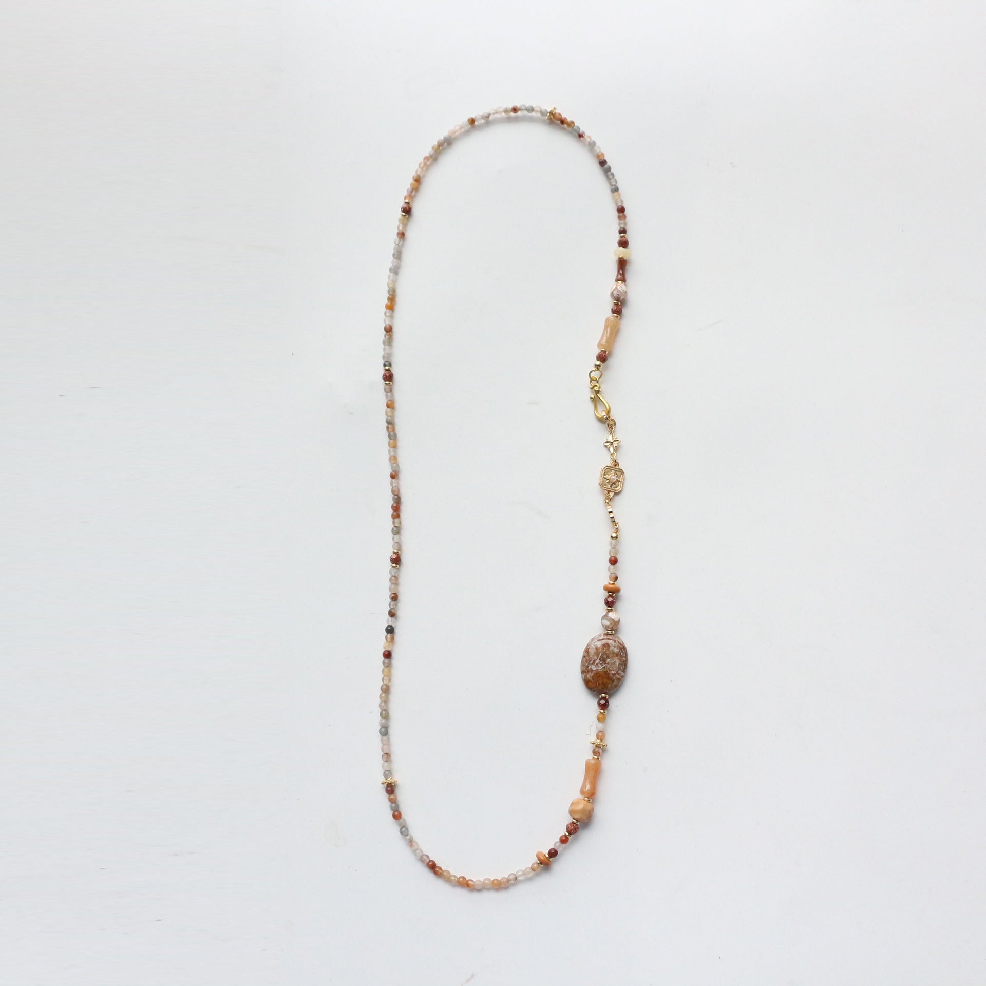 JEKIRA Multicolor Gemstone & Moroccan Agate Jewelry Set