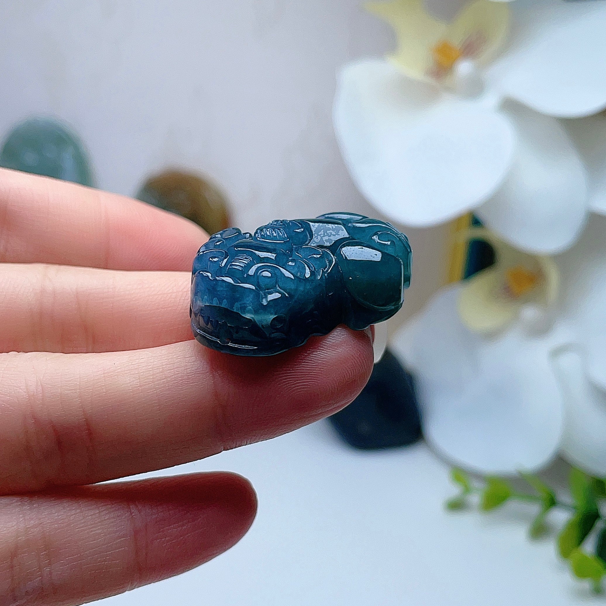 Natural Jade Pixiu Pendant