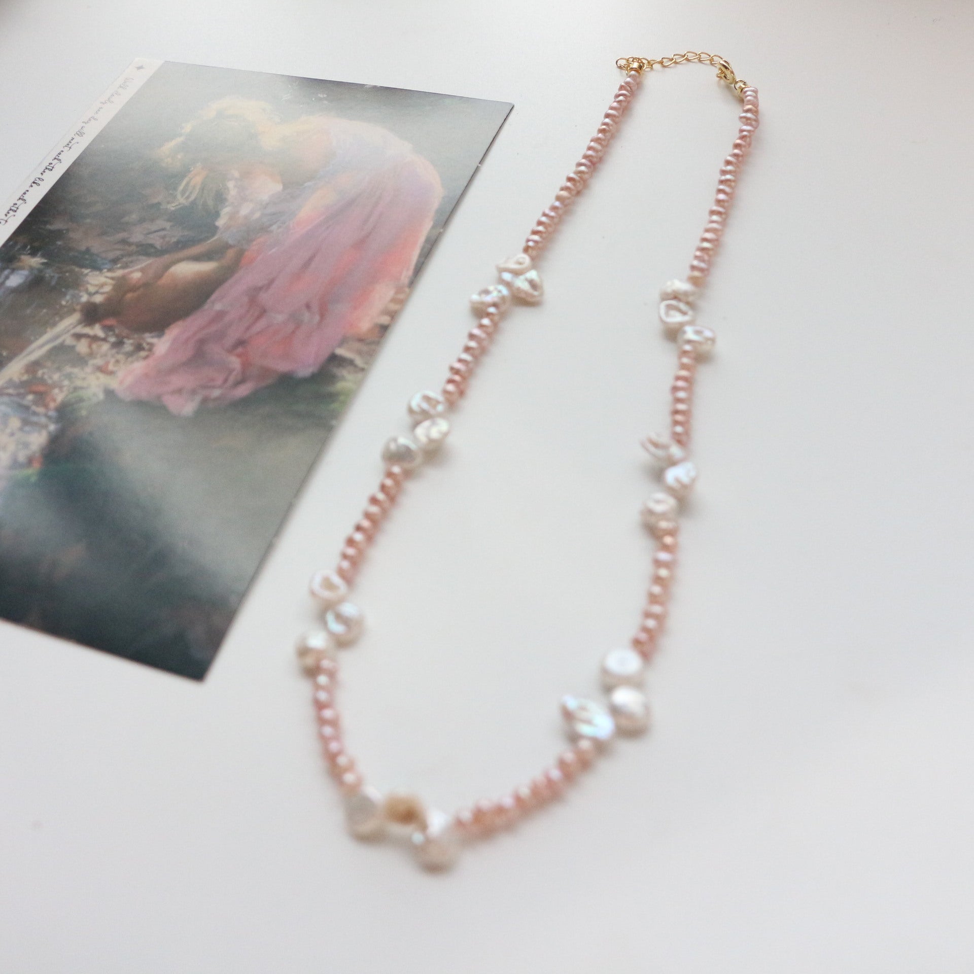 Jekira Petal Baroque Pearl Necklace