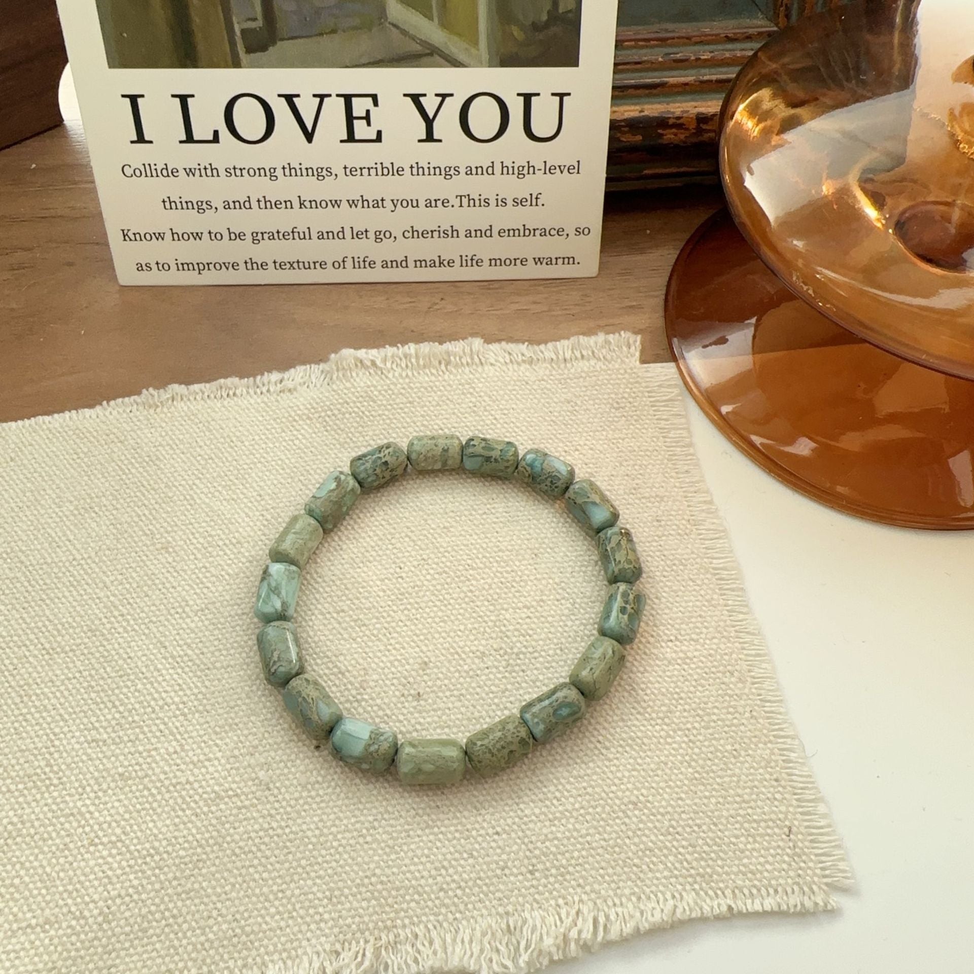 Jekira Green Gemstone Jewelry Set