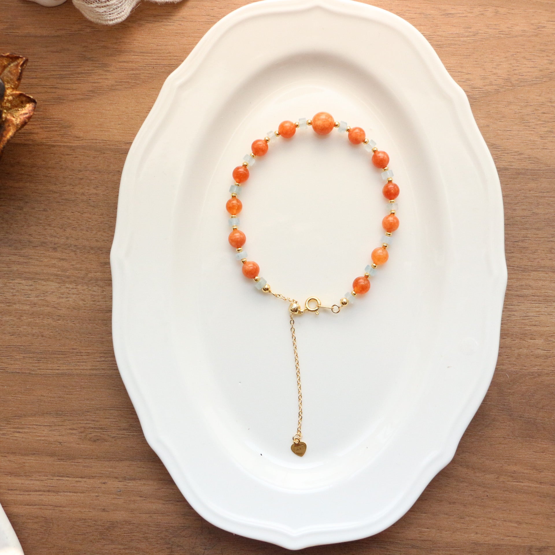 JEKIRA Candy Color Carnelian Bracelet Set