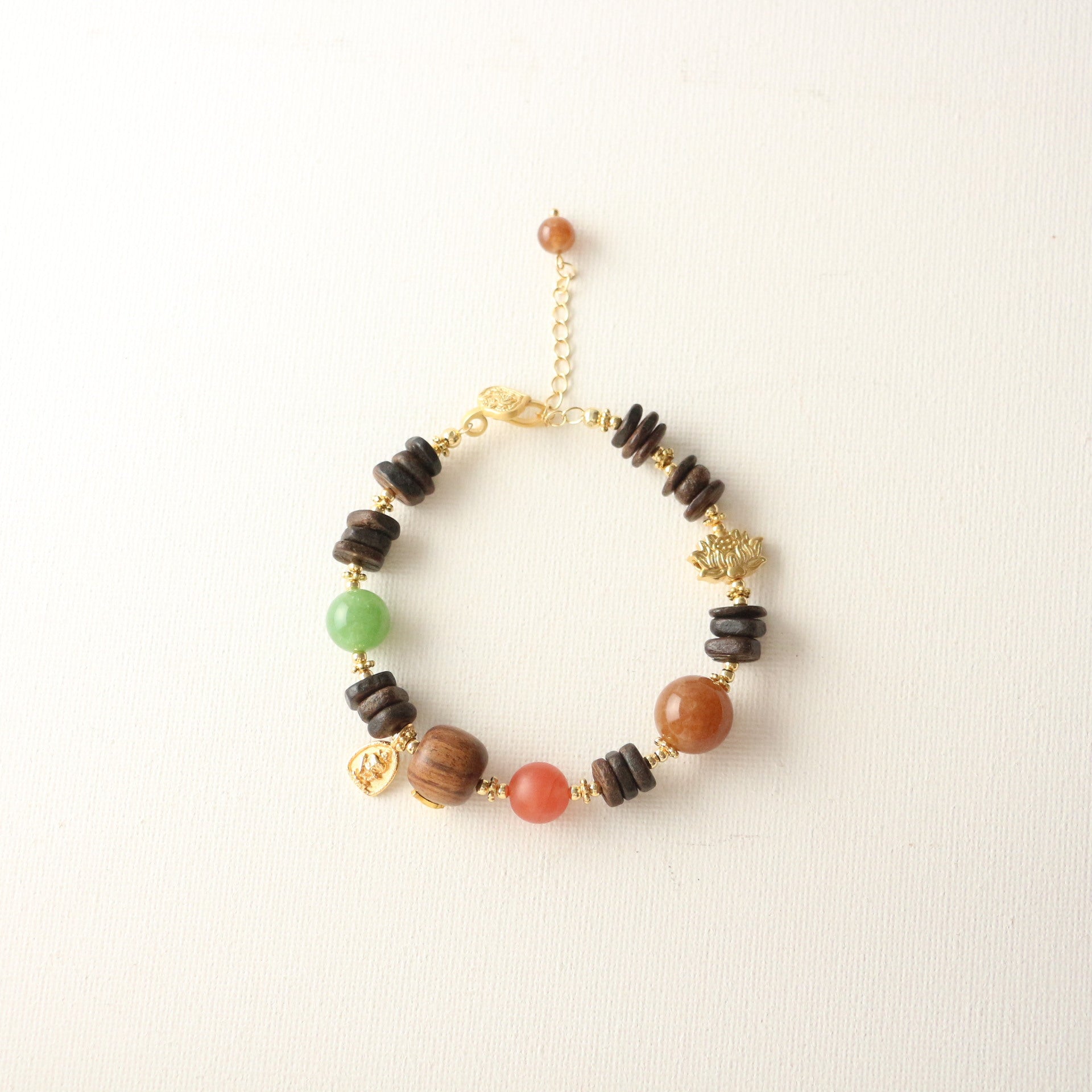JEKIRA Vintage Agarwood & Nanhong Bracelet