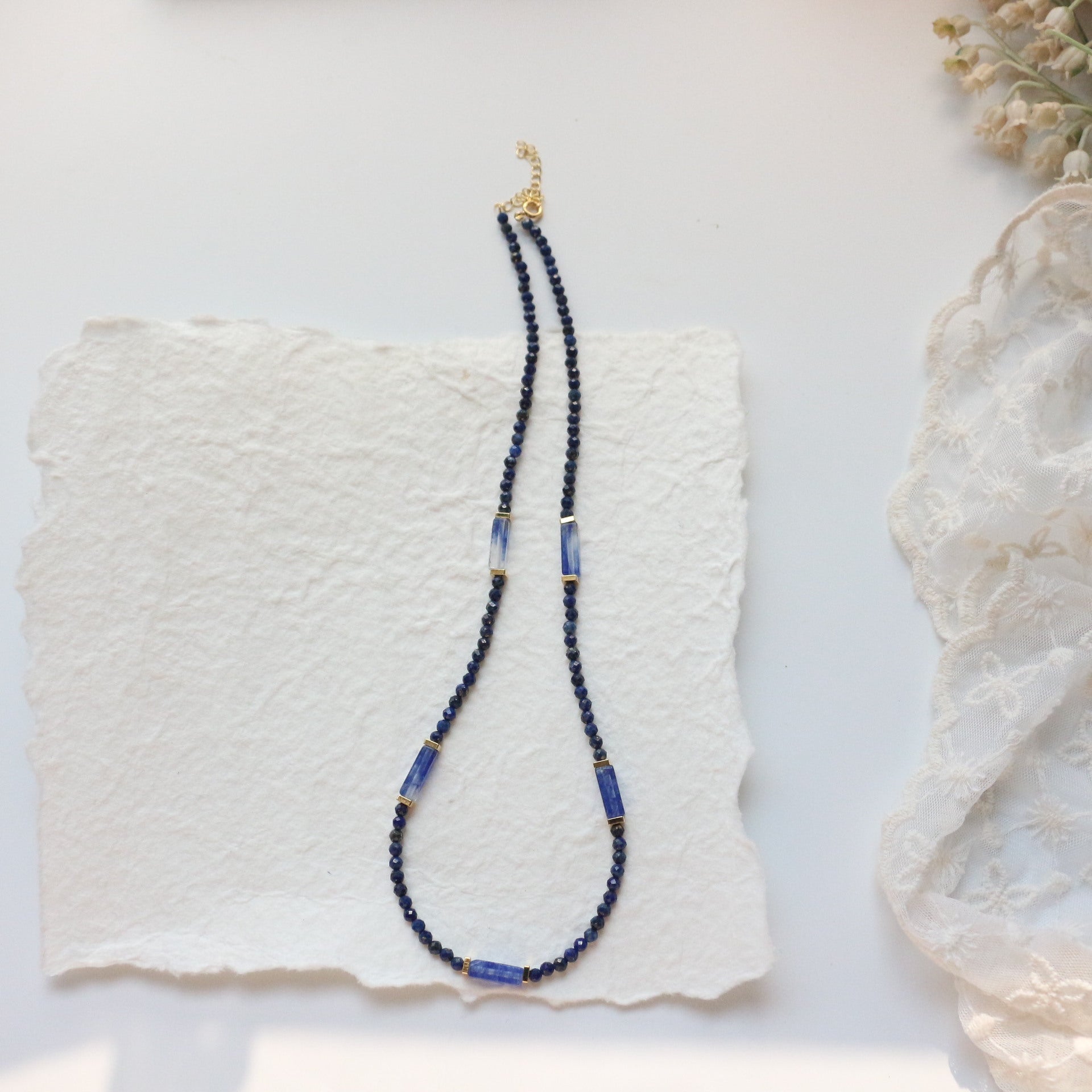 JEKIRA Lapis Lazuli & Baroque Pearl Jewelry Set