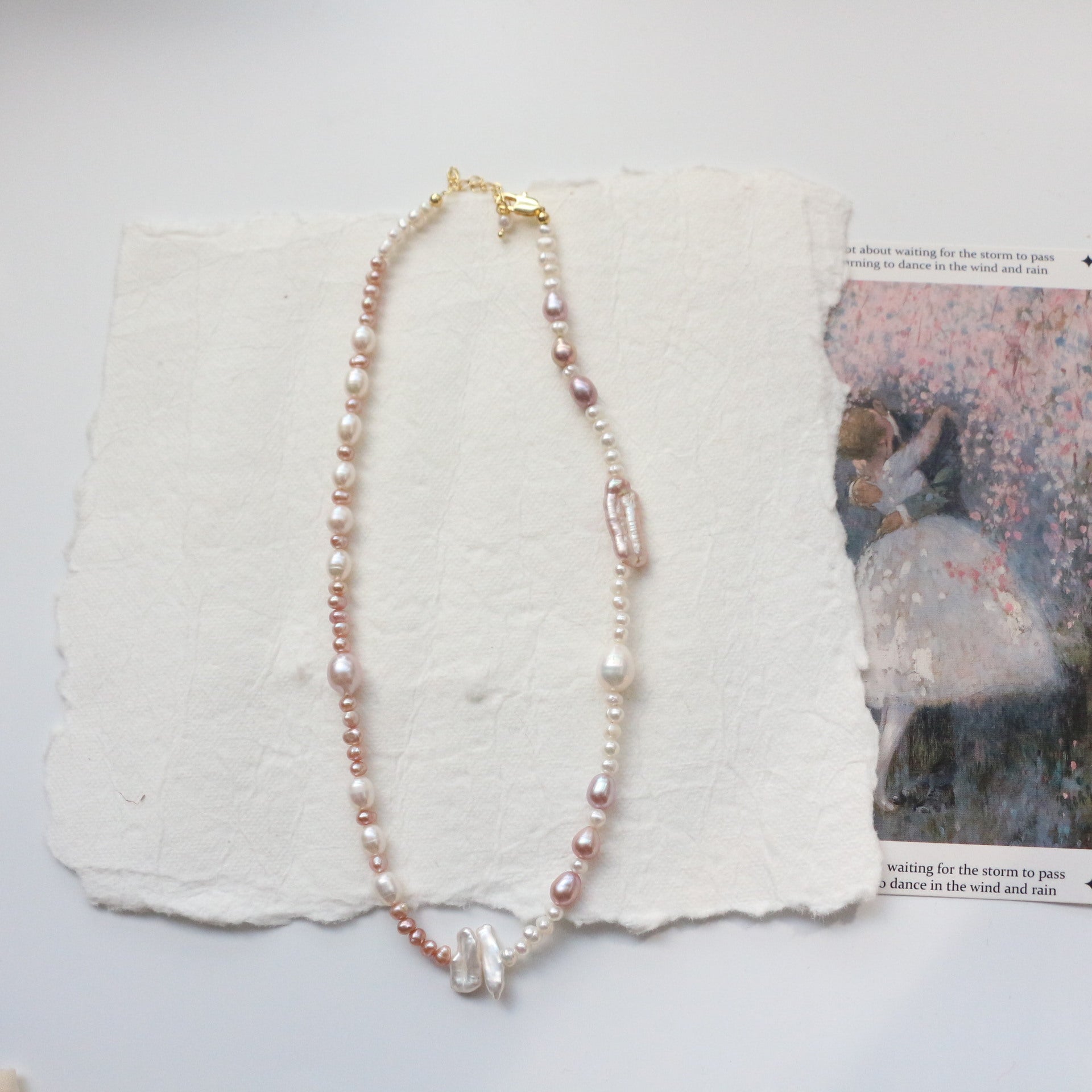 Jekira Baroque Pearl Necklace