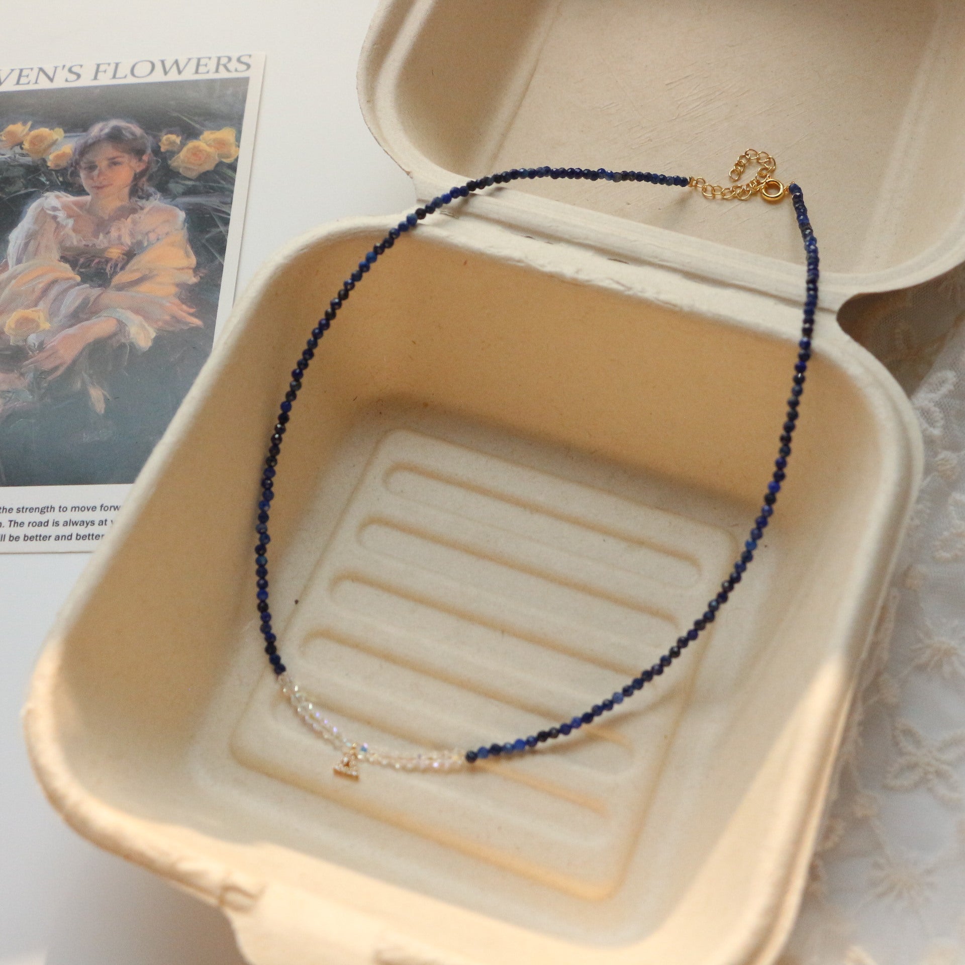 JEKIRA Lapis Lazuli & Baroque Pearl Jewelry Set