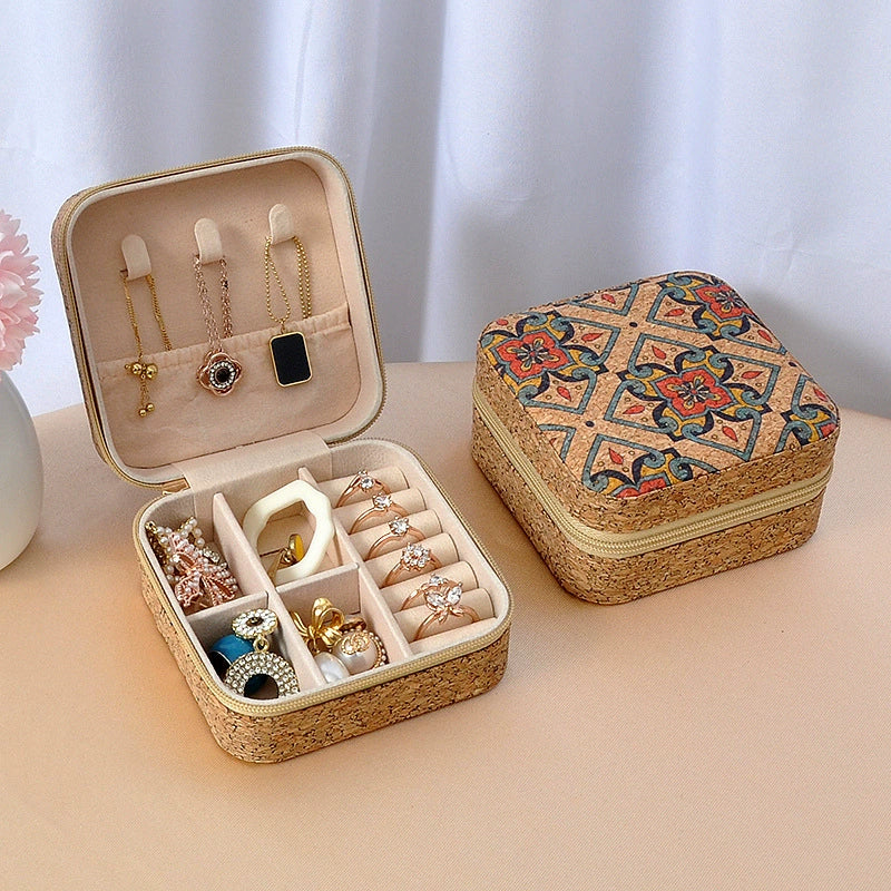 JEKIRA Vintage Travel Jewelry Box