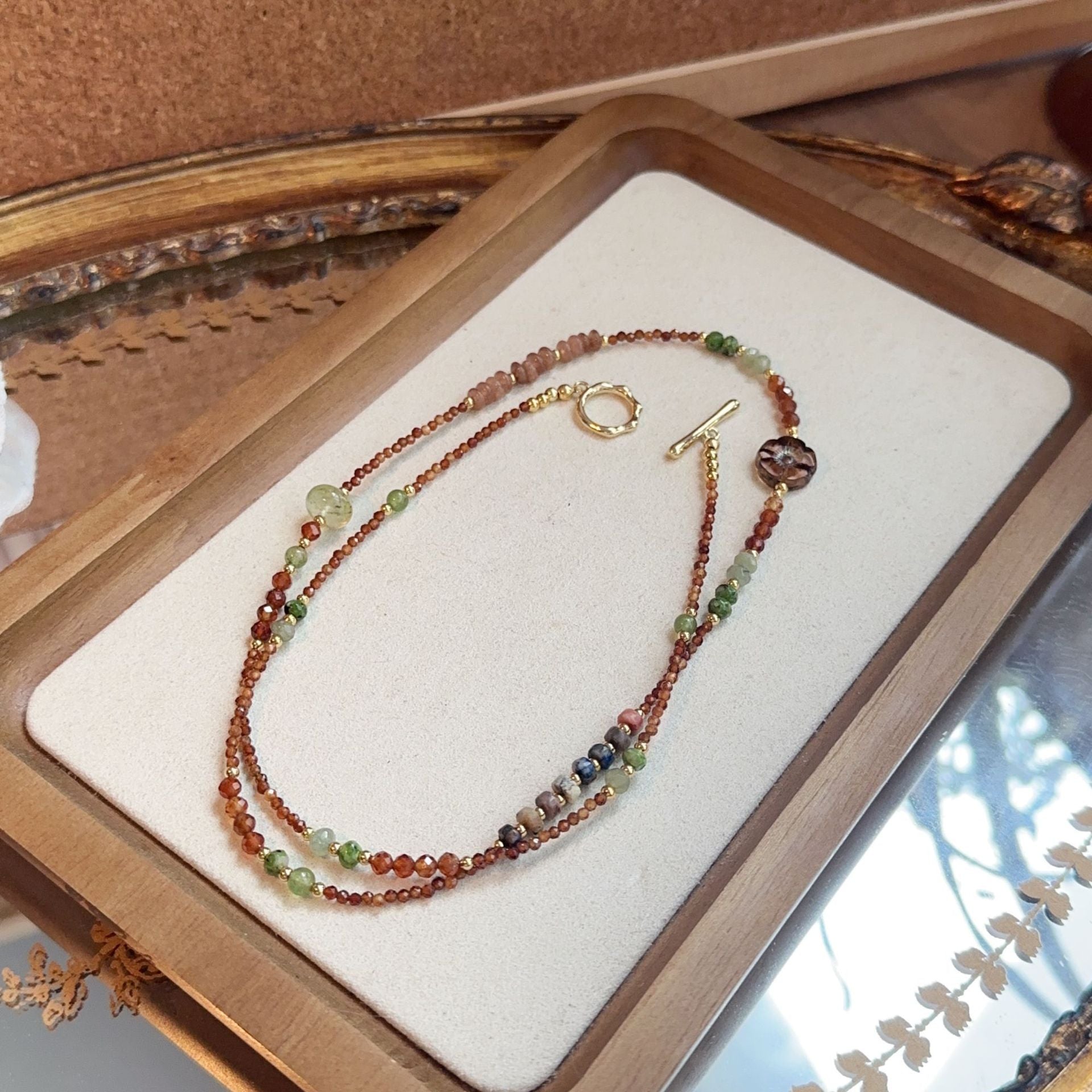 JEKIRA Vintage Lapis Lazuli Jewelry Set