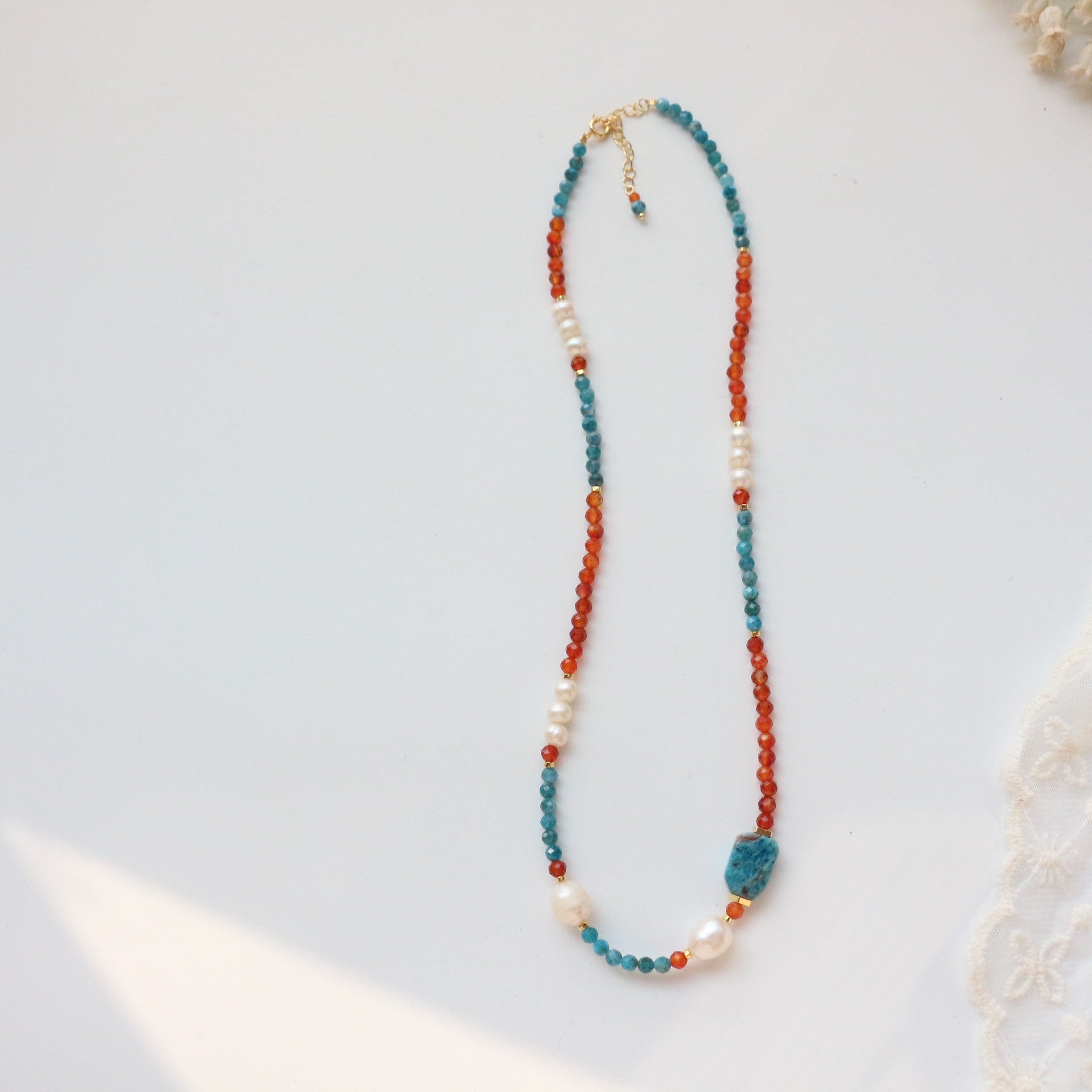 Jekira Dunhuang Apatite Jewelry Set
