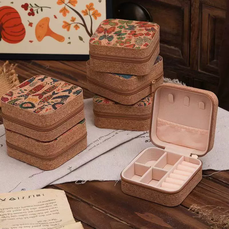 JEKIRA Vintage Jewelry Box with Mirror